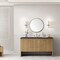 James Martin Vanities Hudson 60in Single Vanity, Light Natural Oak w/ 3 CM Charcoal Soapstone Top 435-V60S-LNO-3CSP - alternate 6